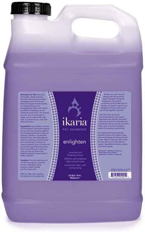 Pro Dog Cat Grooming Shampoos Natural Botanical Ikaria and Spa Inspired 2.5 Gallon (Groomer's Kit of All 5 Formulas)